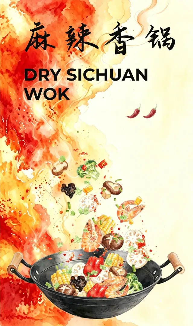 Dry Sichuan Wok