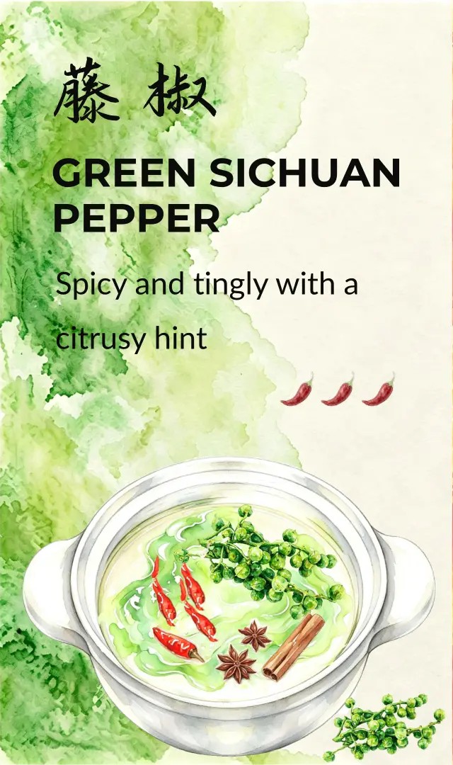 Green Sichuan Pepper